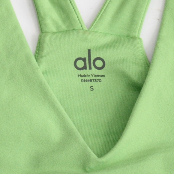 Alo Yoga Real Bra Tank Top in Woodrose & Green Apple Bundle of Two Size Small - Picture 4 of 12